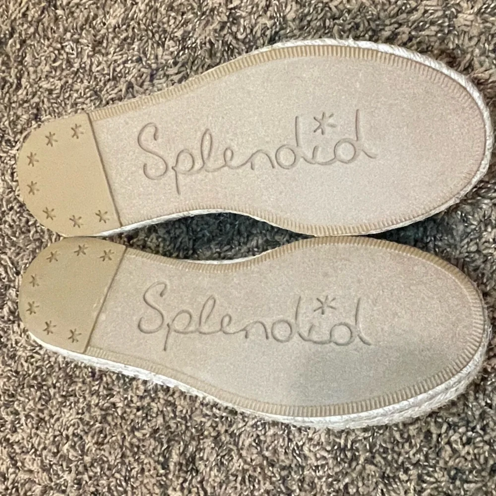 New Splendid Laney New Tie Dye Pastel Canvas Slip-On Espadrilles Size 6.5